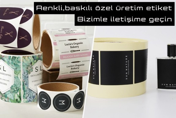 Renkli Baskı Özel Üretim